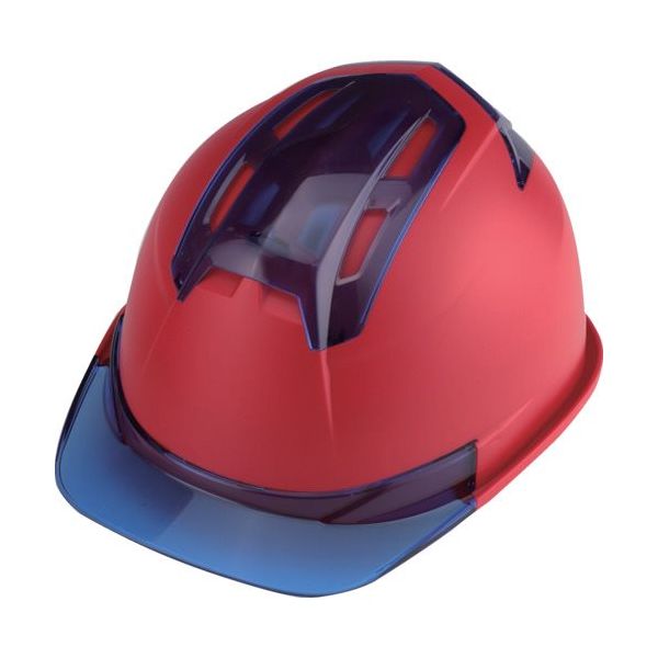 トーヨーセーフティ トーヨーセフティ つや消しヘルメット ヴェンティーエム NO.396FEM-BU-RD 1個 662-6784（直送品）