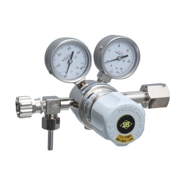 一般工業用圧力調整器(配管用) CMLー50X16ーRC4RC4 酸素、窒素、アルゴン、ドライエアー、ヘリウム、水素用 QAN104072（直送品）