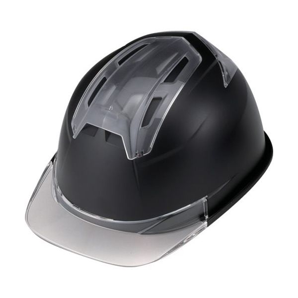 トーヨーセーフティ トーヨーセフティ つや消しヘルメット ヴェンティーエム NO.396FEM-C-BK 1個 662-6788（直送品）