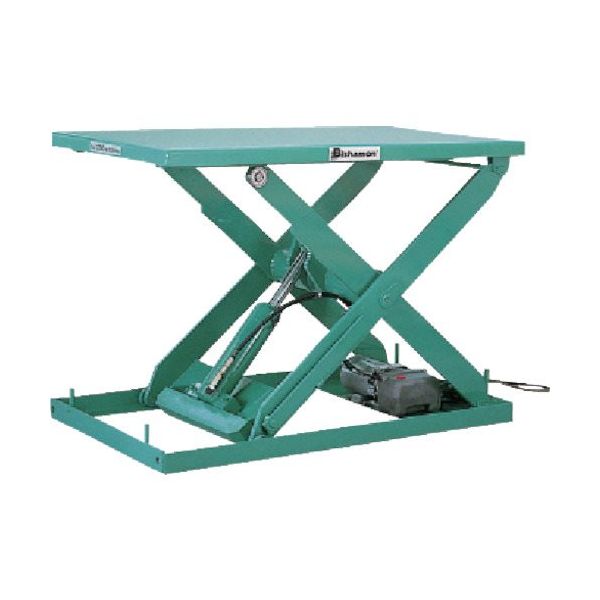 スギヤス テーブルリフト 1TON 均等荷重1000kg 揚程1200mm テーブル寸法2000×1500mm AX100ZJ-B 1台（直送品）
