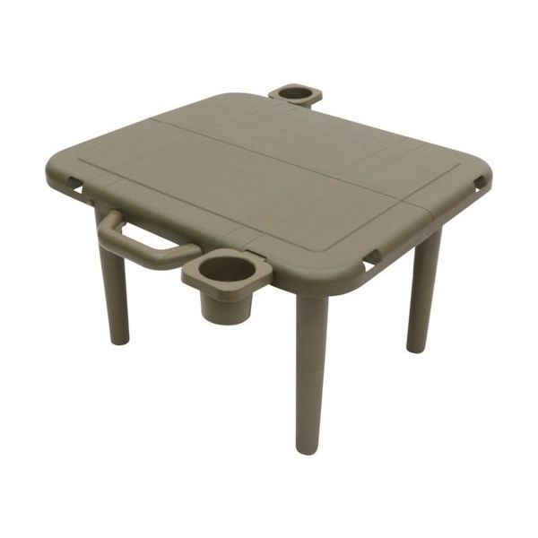 イトウ グリーンクロス 折りたたみカラーミニテーブル アーミーグリーン 6300033110 1個 442-3484（直送品）