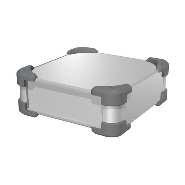 タカチ電機工業 タカチ コーナーガード付アルミケース AUG133-43-20-SG 1台 538-5285（直送品）