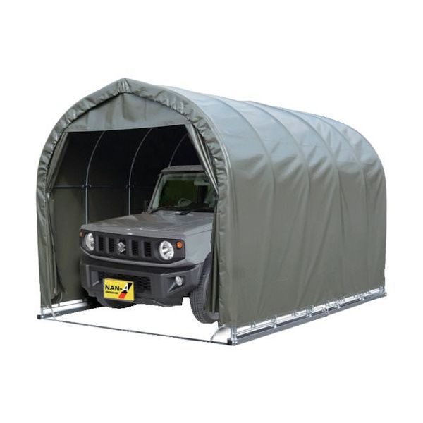 南榮工業 パイプ車庫(ベース式)2540B OD 2540BOD 1台 530-2513（直送品）