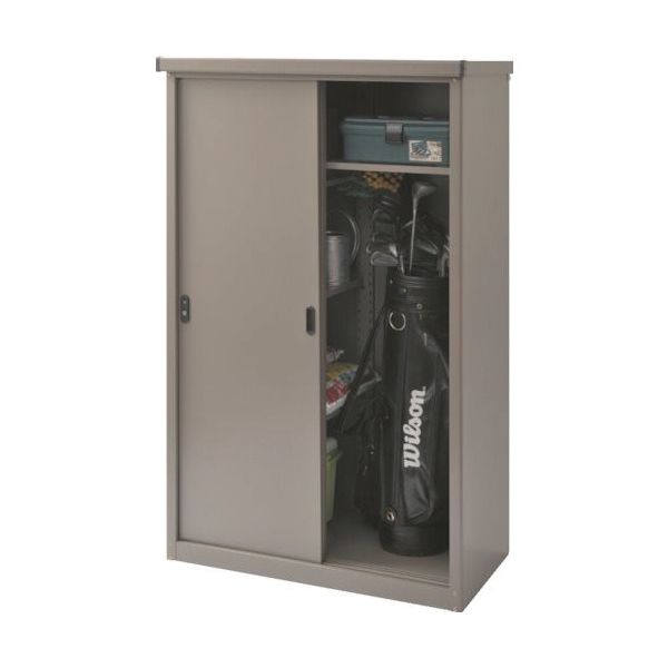 ダイマツ 小型物置 ライトブラウン AD-9255C 1台 551-8955（直送品）