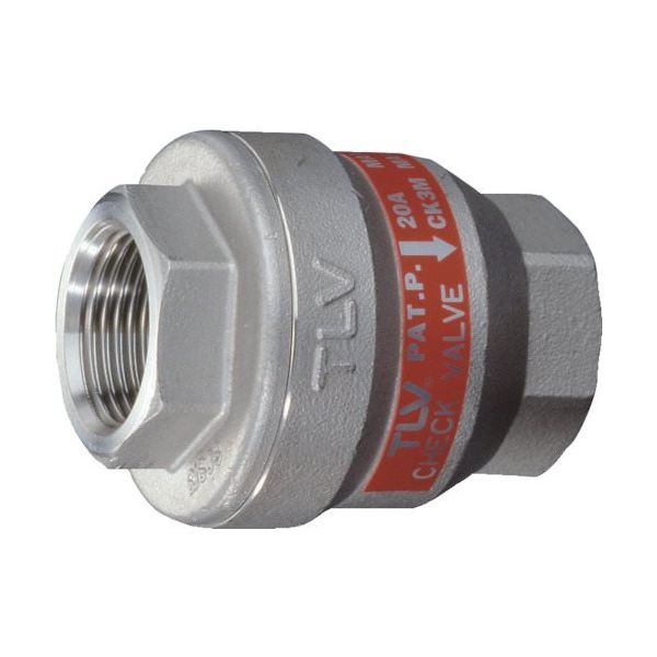 テイエルブイ TLV スプリングディスク式逆止弁 CK3MーRcー25ーCF8 (ねじ込み) 1個 555-2280（直送品）