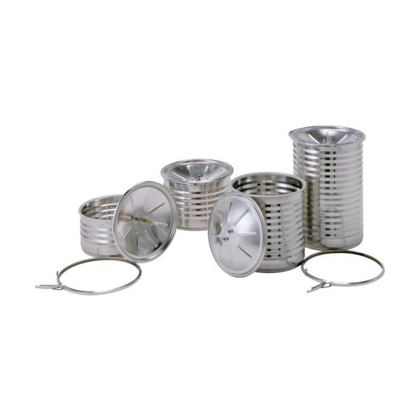 スギヤマゲン 真空保管容器 ハイバキューム缶・キミツ 200L 200-SS 1缶 554-2465（直送品）