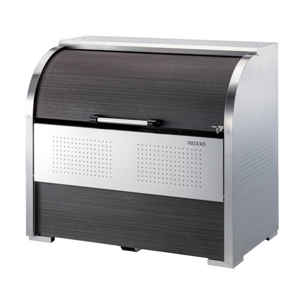 ダイケン ゴミ収集庫 ステンレスタイプ 幅1300mm 奥行750mm 木目シート貼り CKS-1307MS 1台 603-5079（直送品）