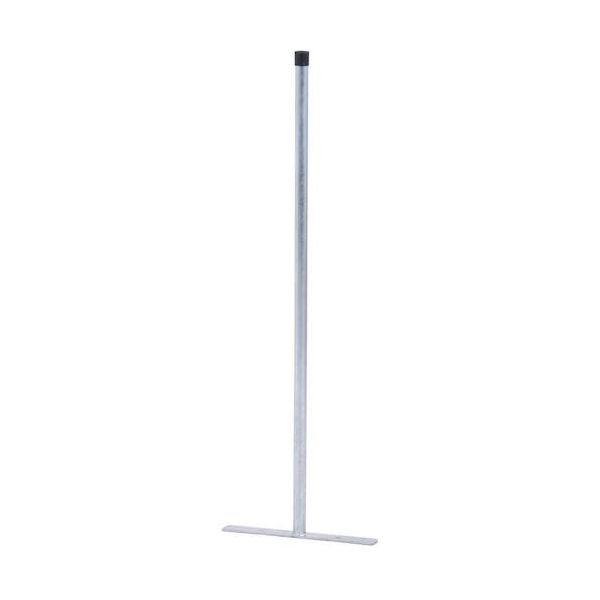 不二貿易 フェンス用支柱 プレート型120 56255 1個 602-4167（直送品）