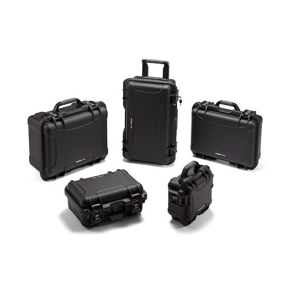 タカチ電機工業 タカチ 鍵付防水キャリングケース 内装スポンジフォーム付き NKK980BS 1台 628-8954（直送品）