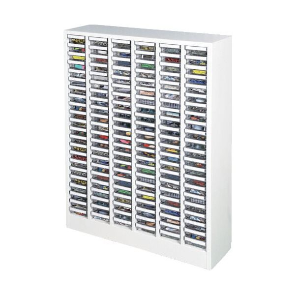 大阪製罐 OS パーツケース(オフホワイト) PCA132-W 1台 654-7859（直送品）