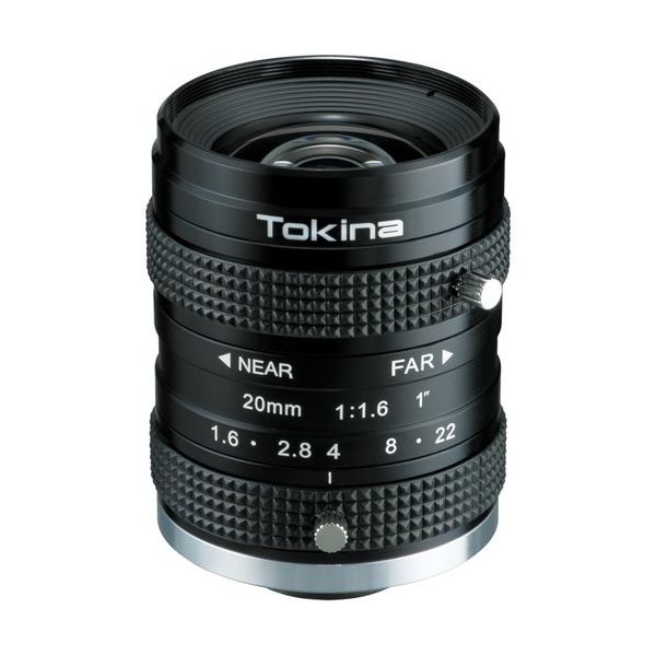 ケンコー・トキナー Tokina 1インチ対応高解像度CCTVレンズ 焦点距離20mm KCM-2016UMP5 1台 677-7551（直送品）