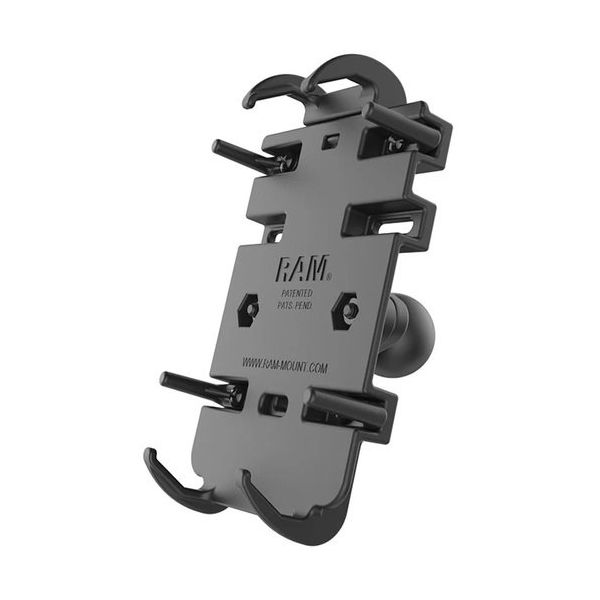 ラムマウント クイックグリップ ユニバーサル スマートフォン ホルダー ボール付 RAMHOLPD3238A 1個（直送品）