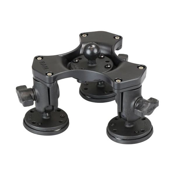 タジマモーターコーポレーション ラムマウント トリプルマグネットベース 1インチボール RAP-B365-339U 1個 683-3197（直送品）