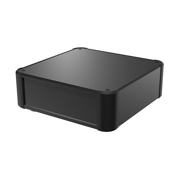 タカチ電機工業 タカチ アルミサッシケース AU44-20-43AH-BB 1台 654-5822（直送品）