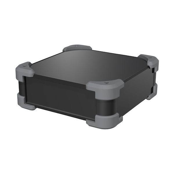 タカチ電機工業 タカチ コーナーガード付アルミケース AUG44-43-20-BG 1台 654-9046（直送品）