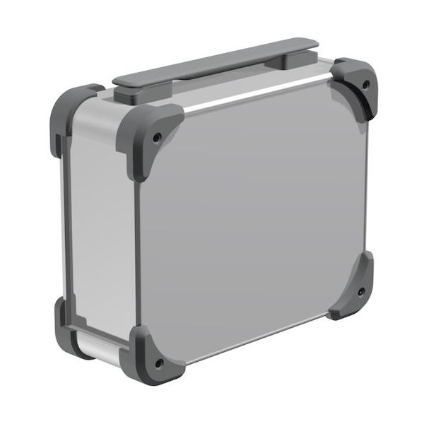 タカチ電機工業 タカチ コーナーガード付キャリングケース AUGH88-25-43-SGG 1台 655-2289(直送品)