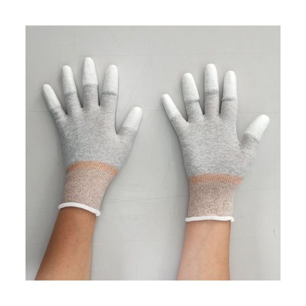 丸和ケミカル 制電PUトップ手袋 10双入 SSサイズ 1757-SS 1組(10双) 684-2487（直送品）