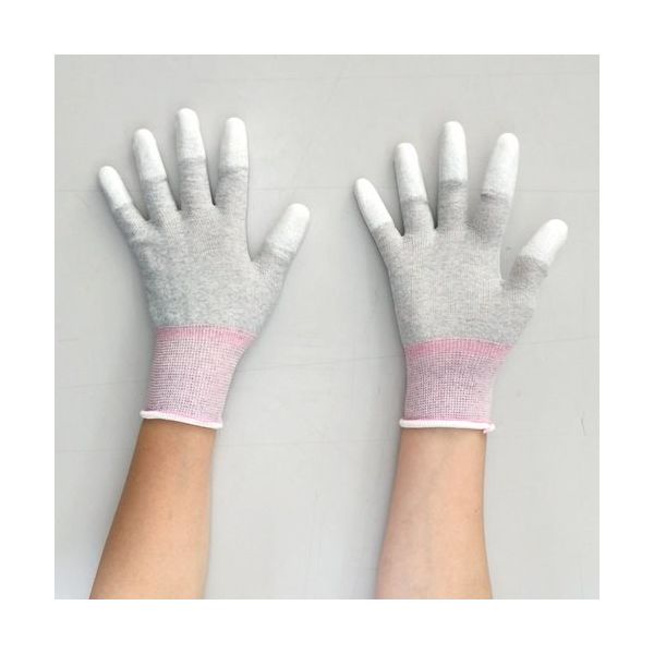 丸和ケミカル 制電PUトップ手袋 10双入 Sサイズ 1757-S 1組(10双) 684-2488（直送品）