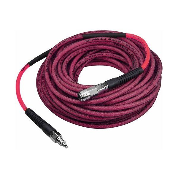 フジマック マッハ バニーメッシュホース ピンク 20m BM-620-P 1本 684-2407（直送品）