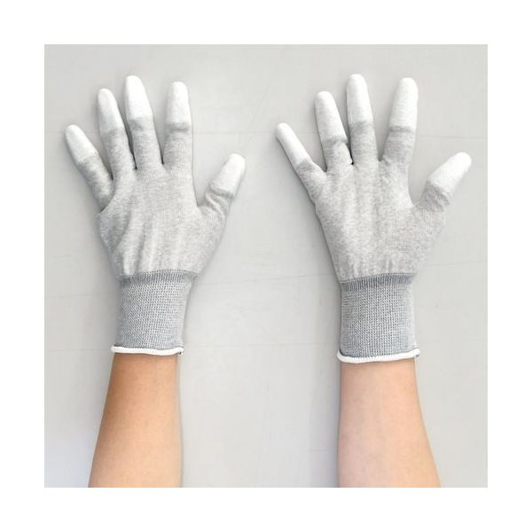 丸和ケミカル 制電PUトップ手袋 10双入 Lサイズ 1757-L 1組(10双) 684-2484（直送品）