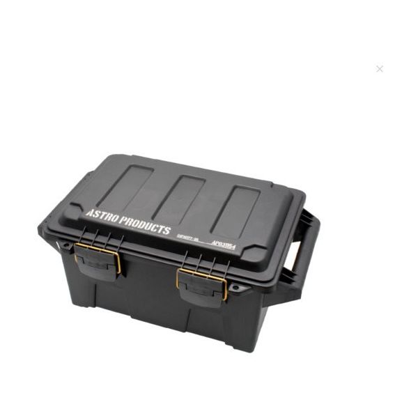 ワールドツール アストロプロダクツ APプラスチックボックス12LブラックPB154 2003000011548 1個 682-6453（直送品）