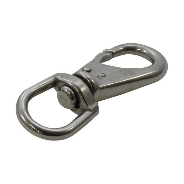 八幡ねじ YAHATA ステンレス ナスカン スイベル 3 4979874051042 1個 683-1382（直送品）