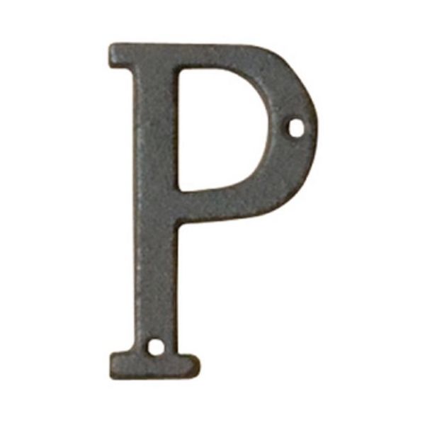 トレード sign city アイアンアルファベット 「P」 木製ボード 切文字 60523ー16 6300056815 1個（直送品）