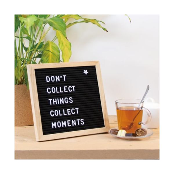 トレード sign city レターボード S 300角 木目風 専用文字付き 61667SWD 6300056797 1個（直送品）