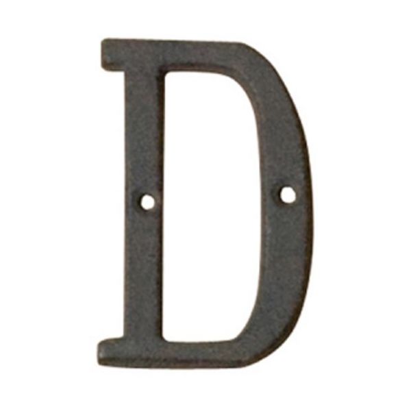 トレード sign city アイアンアルファベット 「D」 木製ボード 切文字 60523ー04 6300056803 1個（直送品）