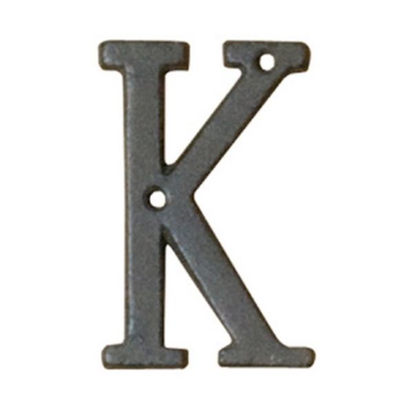 トレード sign city アイアンアルファベット 「K」 木製ボード 切文字 60523ー11 6300056810 1個（直送品）