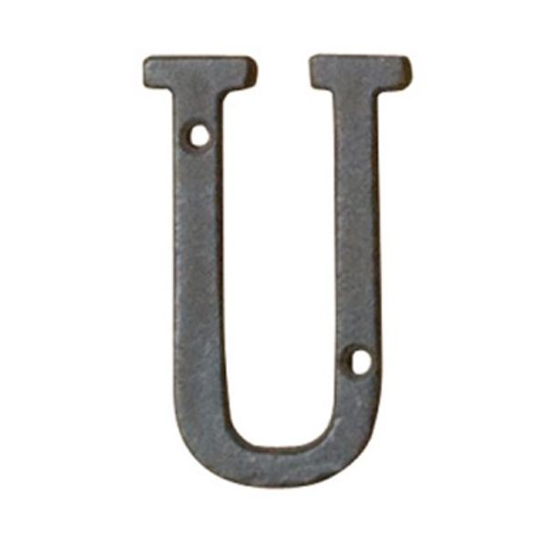 トレード sign city アイアンアルファベット 「U」 木製ボード 切文字 60523ー21 6300056820 1個（直送品）