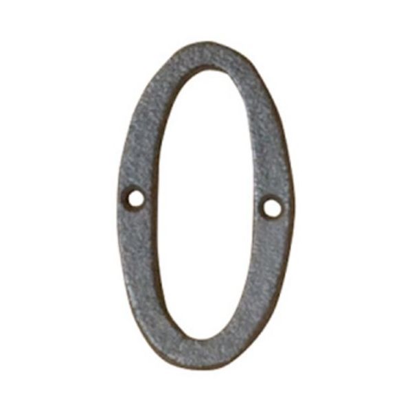 トレード sign city アイアンナンバー 「0」 木製ボード 切文字 60524ー01 6300056826 1個 682-5112（直送品）