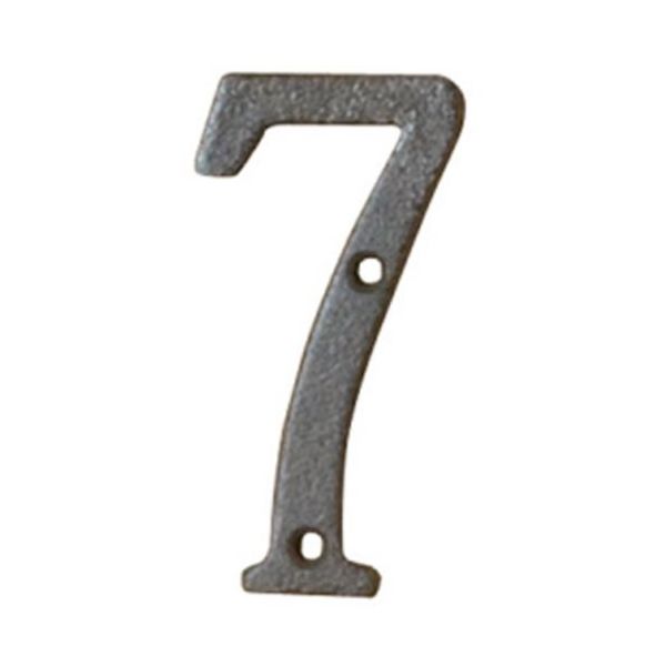 トレード sign city アイアンナンバー 「7」 木製ボード 切文字 60524ー08 6300056833 1個 682-5088（直送品）