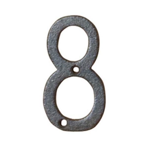 トレード sign city アイアンナンバー 「8」 木製ボード 切文字 60524ー09 6300056834 1個 682-5141（直送品）