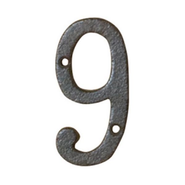 トレード sign city アイアンナンバー 「9」 木製ボード 切文字 60524ー10 6300056835 1個 682-5137（直送品）