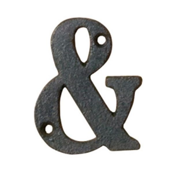 トレード sign city アイアンナンバー 「&」 木製ボード 切文字 60524ー11 6300056836 1個 682-5156（直送品）