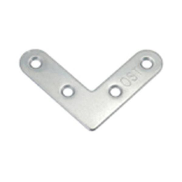 トレード sign city 補強金具 ステン 平折れ75 07ー104 63052ー04 6300056844 1個 682-6672（直送品）