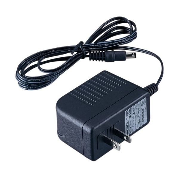 バッファロー BAFFALO 新型リンクステーション交換用ACアダプター OP-AC12 1個 683-0002（直送品）