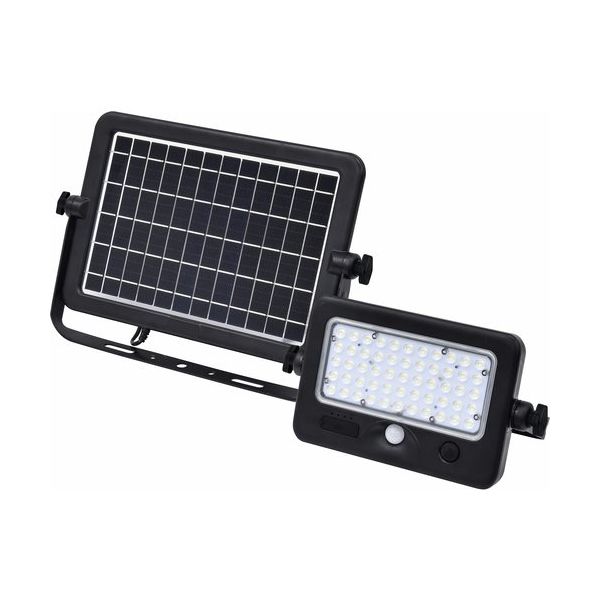 日動工業 NICHIDO ソーラー式LEDセンサーライト エコフラッシュセパW SOL-10S5T-N3 1台 683-0054（直送品）