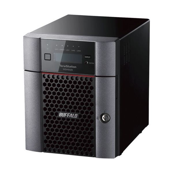 BAFFALO TeraStation WSS2022ST H/W RAID Desk 4ベイNAS 32TB WSH5420DN32S2（直送品）