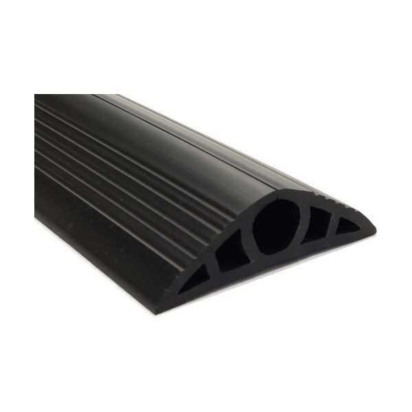 大研化成工業 大研 ケーブルプロテクタ1 30x8M 単色ブラック CP1-30X8MBK 1本 683-3201（直送品）