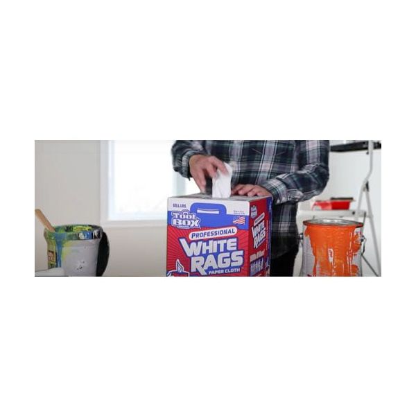 Sellars TOOLBOX[[R上]] ホワイトラグズ ホワイトロール 60シート Z400 51055 1巻 688-7577（直送品）