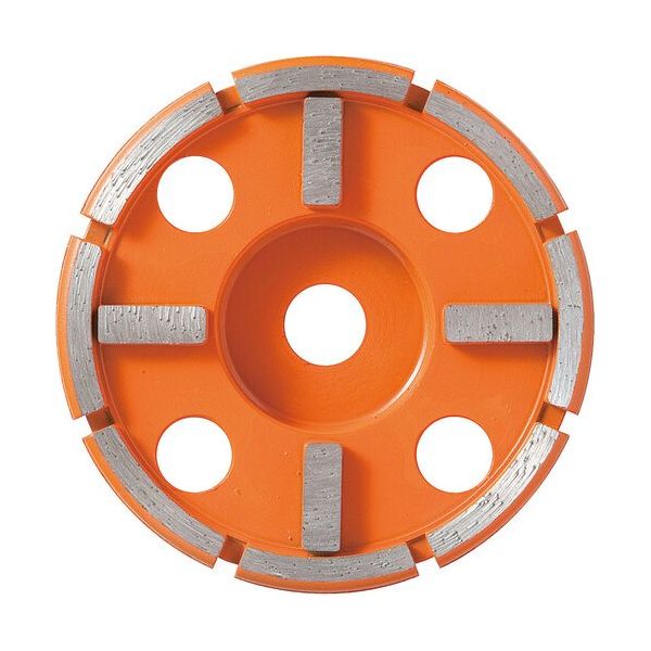 ナニワ研磨工業 ナニワ 研削達人 十文字カップ 外R型 6.0 NP-5715 1個 690-3338（直送品）