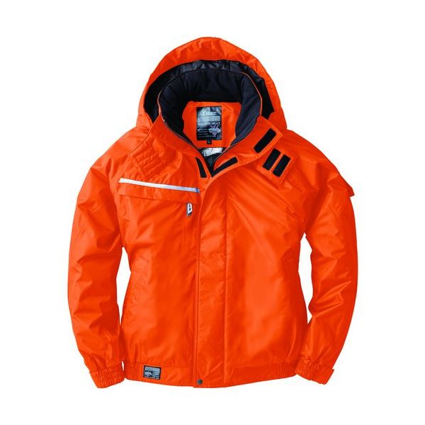ジーベック XEBEC 防水防寒ブルゾン582ー82ーS オレンジ 582-82-S 1着 683-4669（直送品）