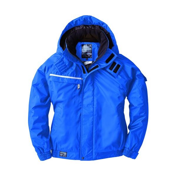 ジーベック XEBEC 防水防寒ブルゾン582ー40ーS ブルー 582-40-S 1着 683-4690（直送品）