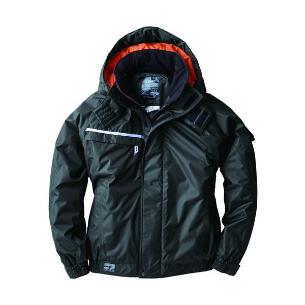 ジーベック XEBEC 防水防寒ブルゾン582ー25ーS チャコールグレー 582-25-S 1着 683-6178（直送品）