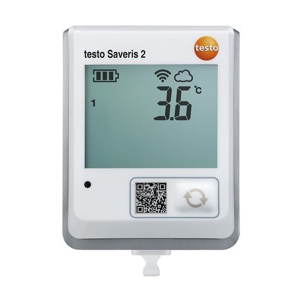 TESTO クラウドモニタリングロガー Saveris 2ーT1 温度センサ内蔵タイプ 温度校正書類付(常温) 0572 2031X1001（直送品）