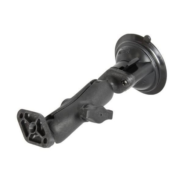 ラムマウント 菱形ジョイント&ツイストロックサクションベースセット 標準アーム 吸盤径83.8mm 1インチボール RAP-B-166U（直送品）