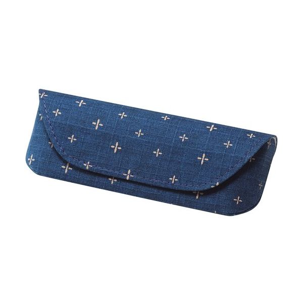 パール メガネケース HFUー95和十字かすりNA 092700 1個 689-4061（直送品）