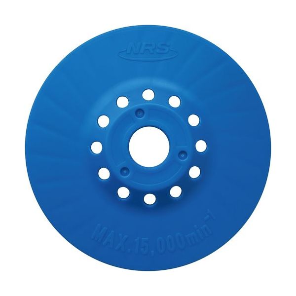 NRS セラミックディスク ブルーセラックオフセットタイプ15孔用 セパレート100MMパット 青 BCR100PAT-AO 1枚（直送品）